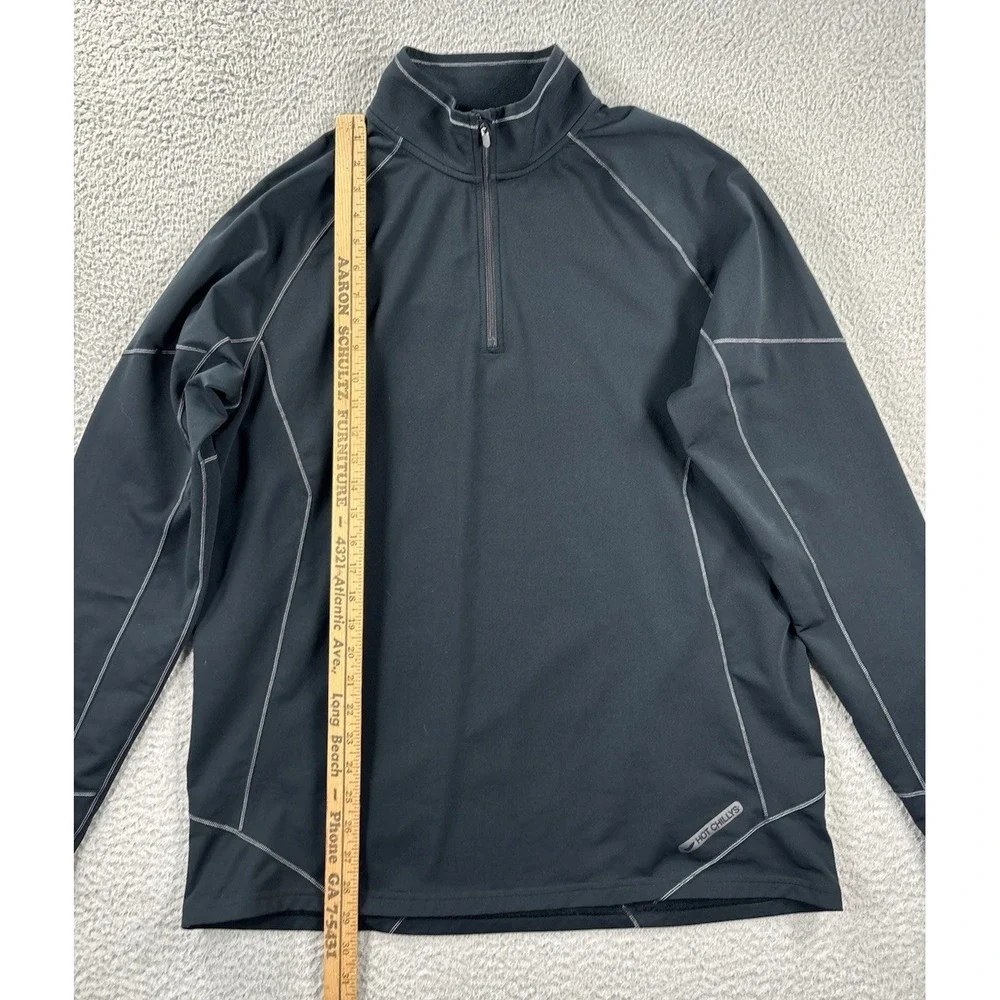 Hot Chillys Micro-Elite XT Zip-T Shirt Mens XXL 2XL Base Layer Hiking Outdoors - Picture 4 of 12